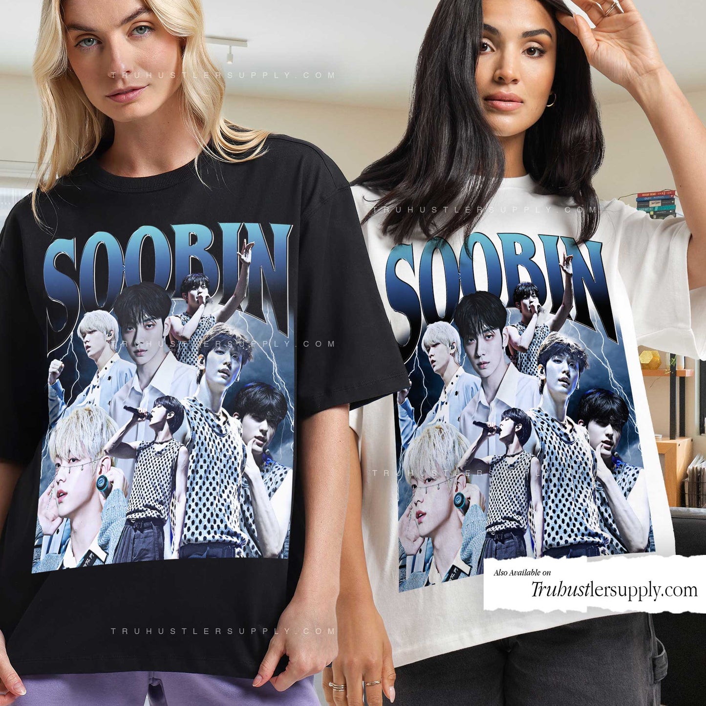 Soobin TXT Bootleg Graphic T Shirt