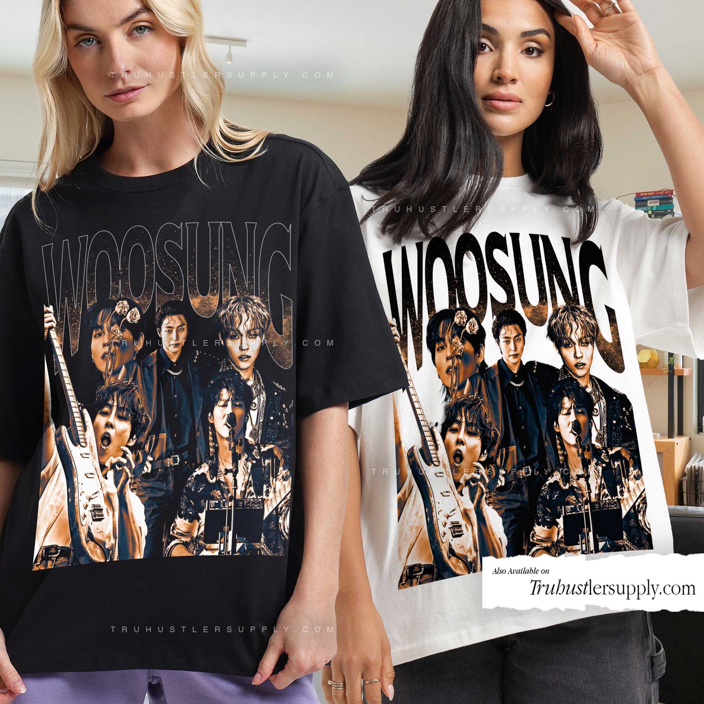 Woosung The Rose Y2K Graphic T Shirt