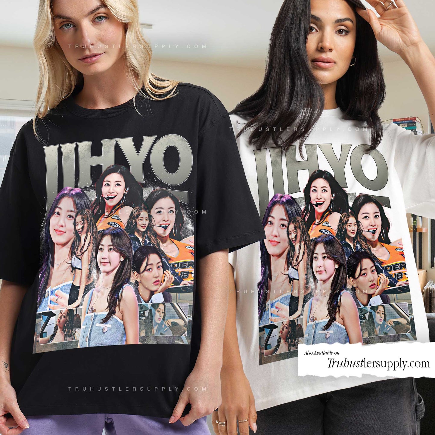Jihyo Twice Bootleg Graphic T Shirt