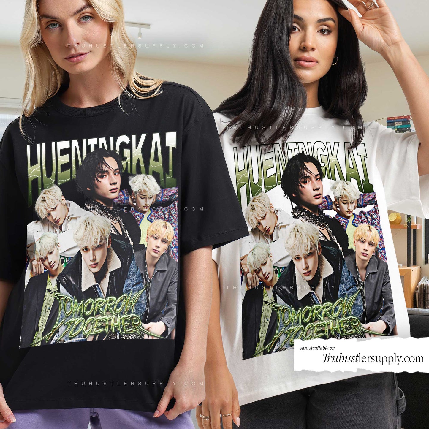 Hueningkai Bootleg Graphic T Shirt