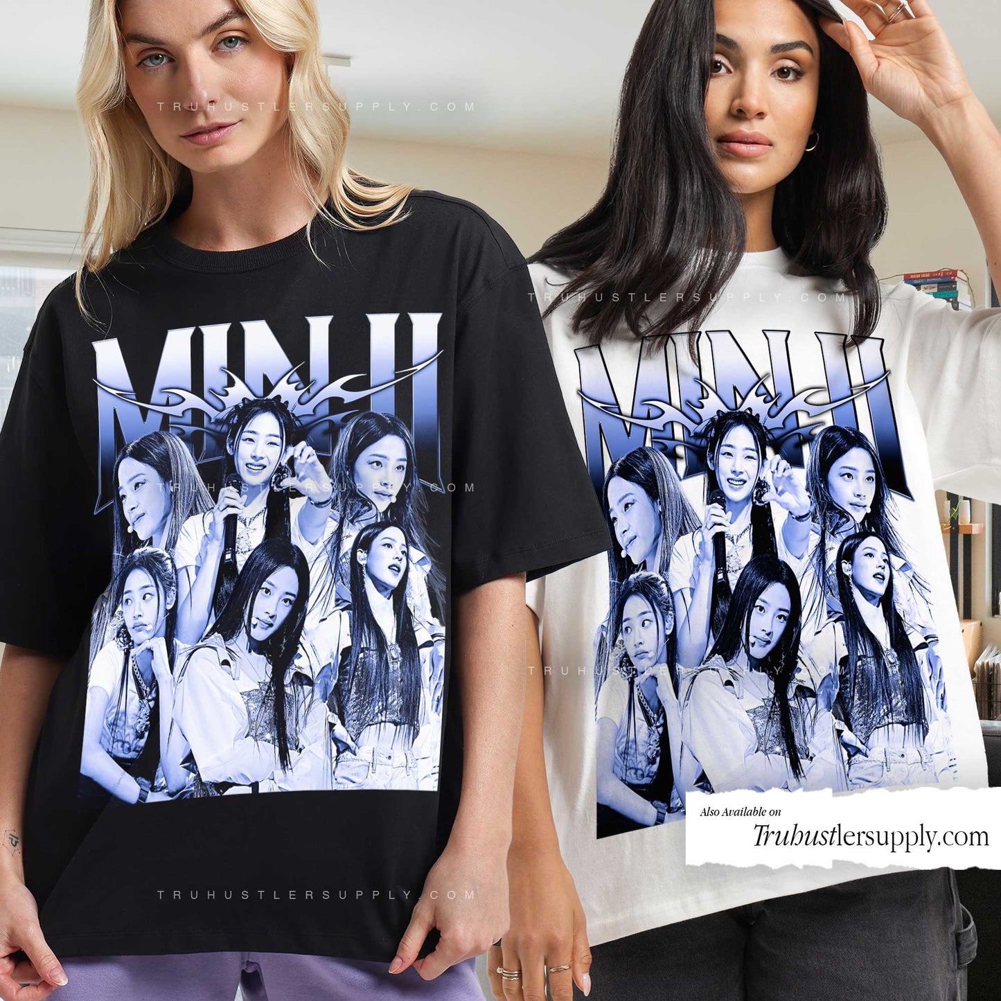 Minji NewJeans Graphic T Shirt