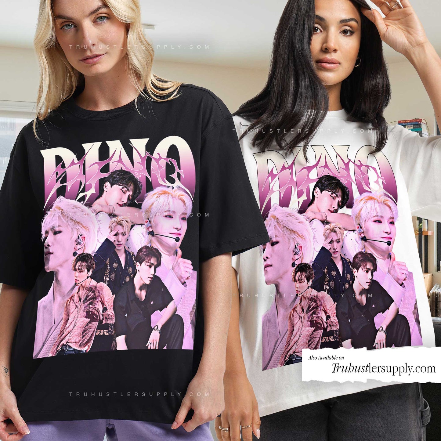 Dino Seventeen Bootleg Graphic T Shirt