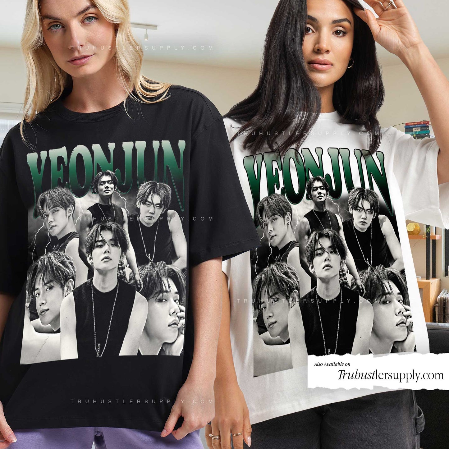 Yeonjun TXT Bootleg Graphic T Shirt