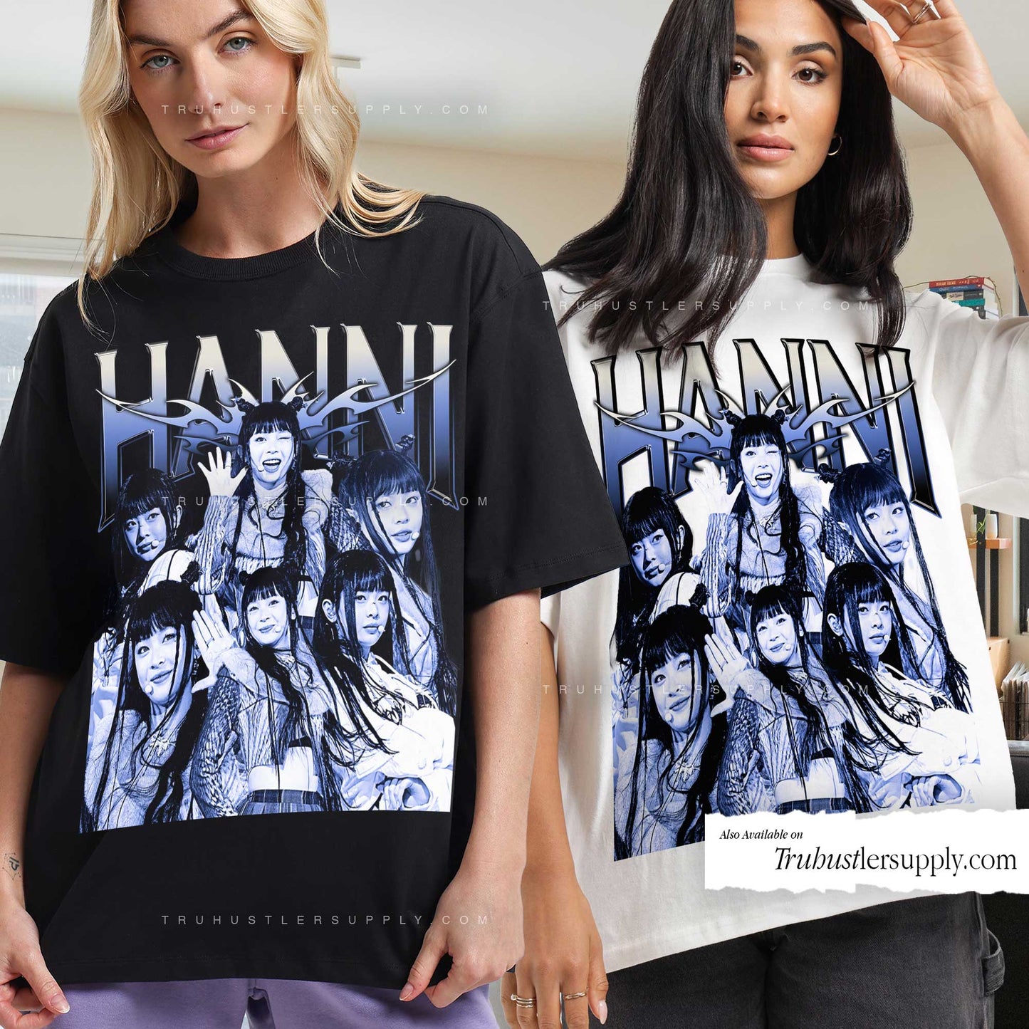 Hanni NewJeans Graphic T Shirt for Fans