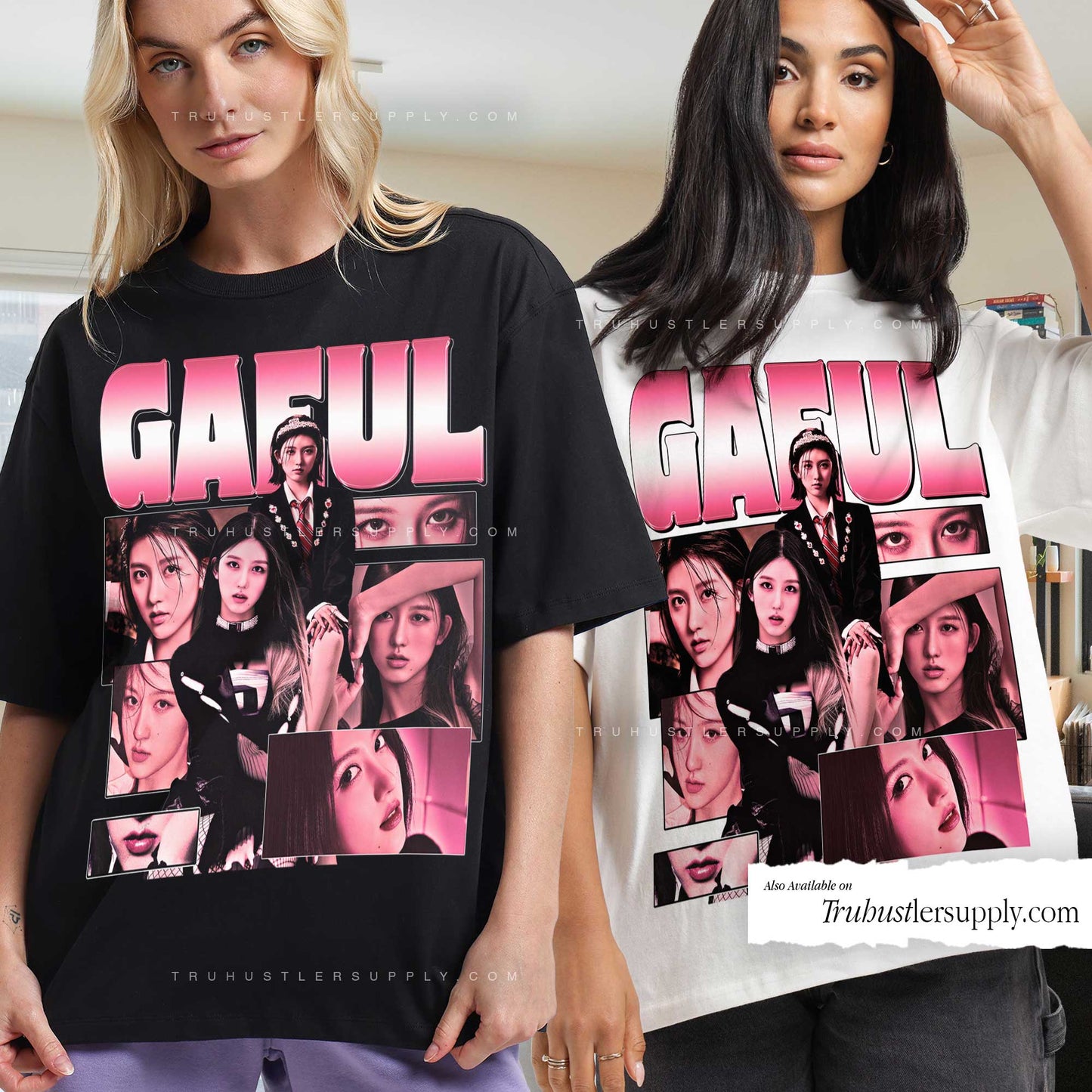 Gaeul IVE Bootleg Graphic T-Shirt
