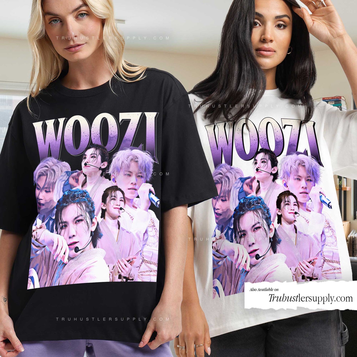 Woozi Seventeen Bootleg Graphic T Shirt