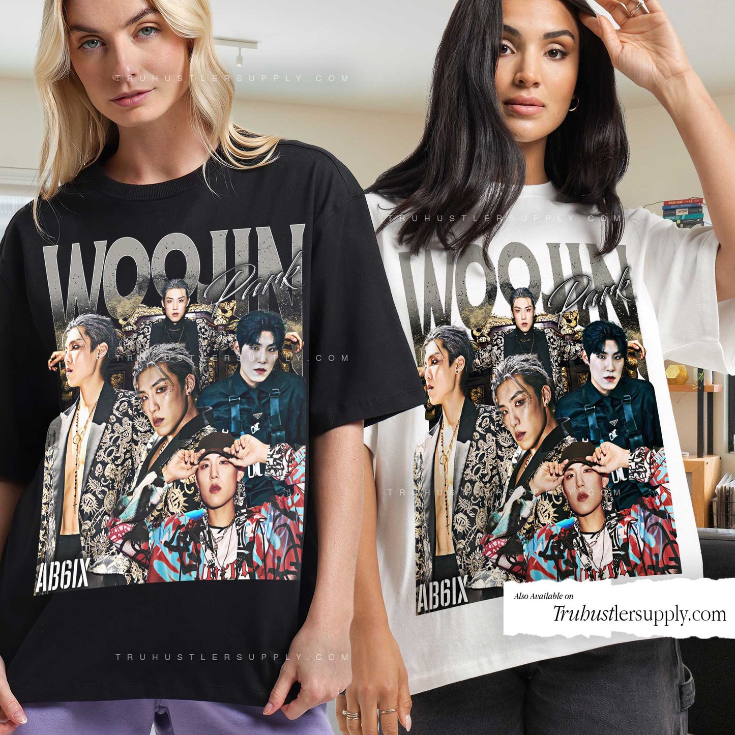 Woojin AB6IX Bootleg Graphic T Shirt