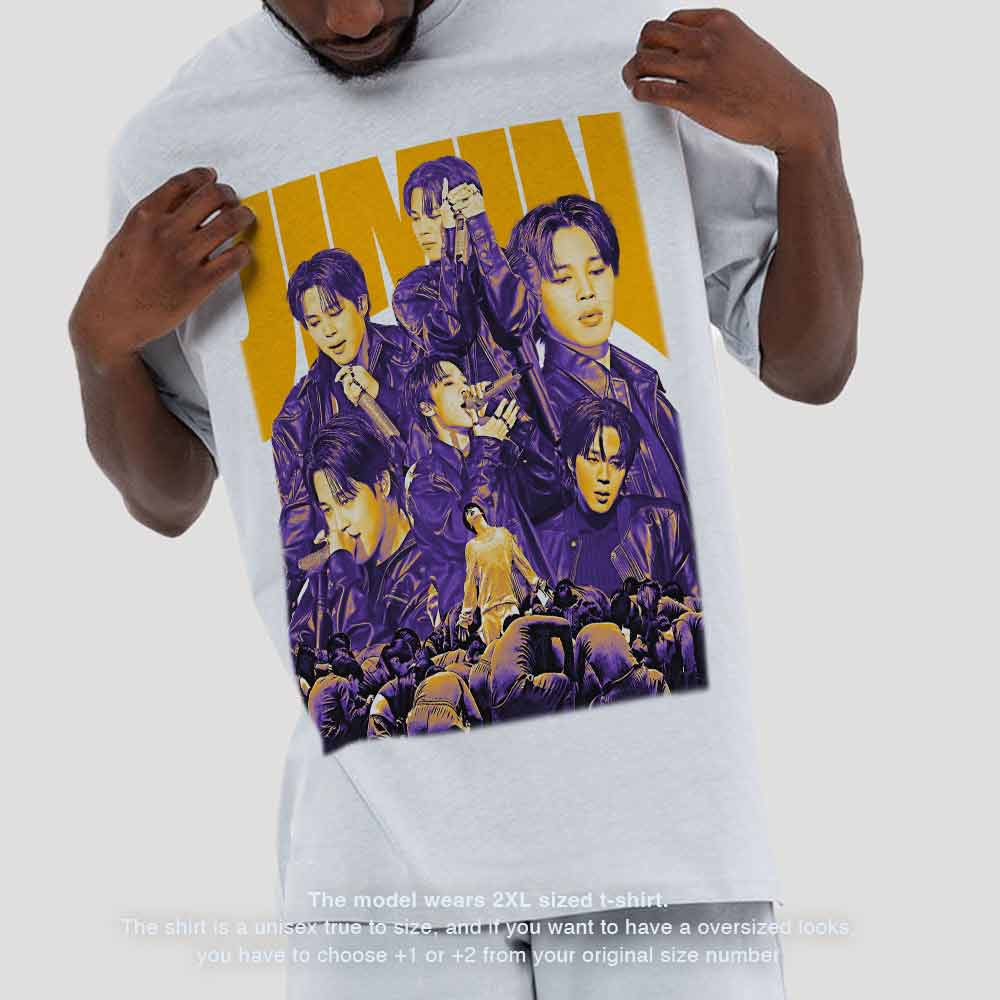 Vintage Jimin Aesthetic Graphic Tshirt