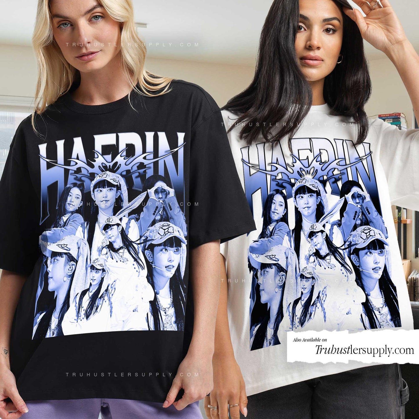 Haerin NewJeans Graphic T Shirt