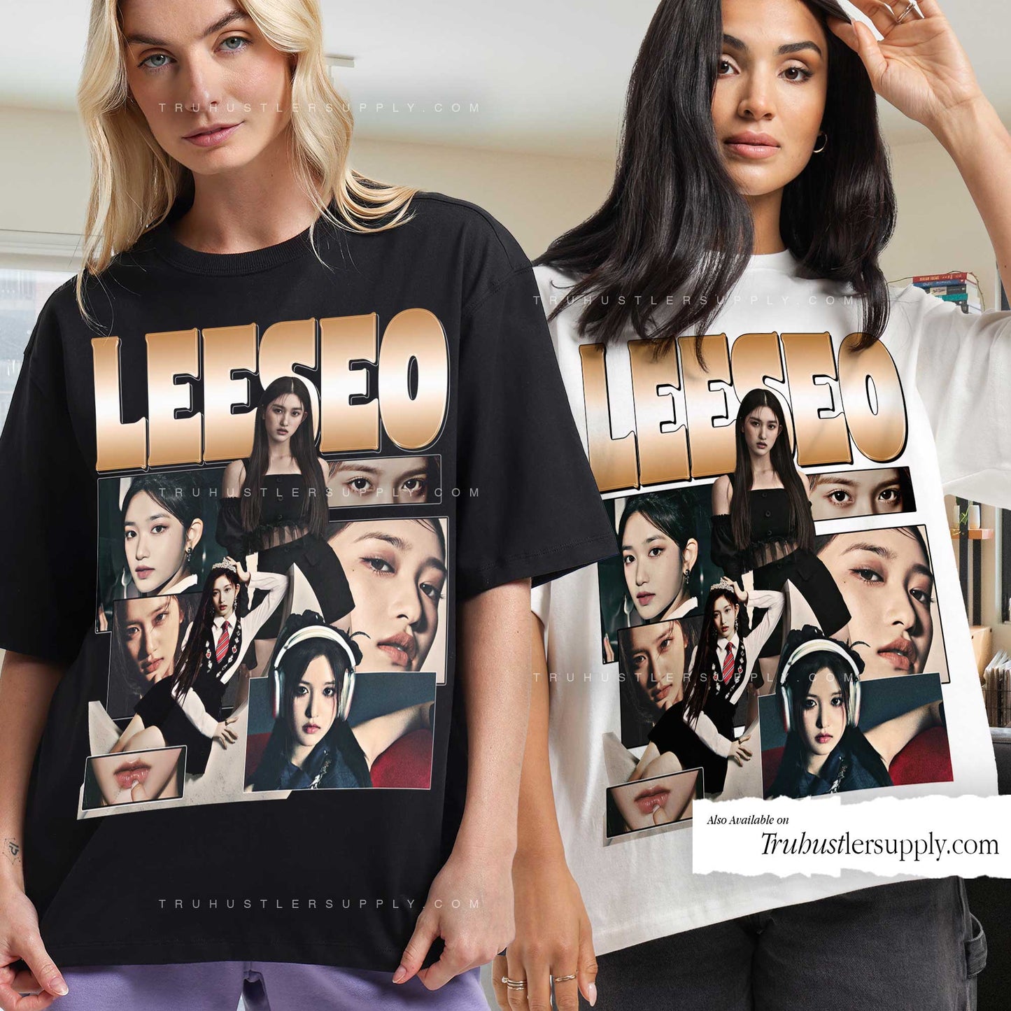 Leeseo IVE Bootleg Graphic T-Shirt