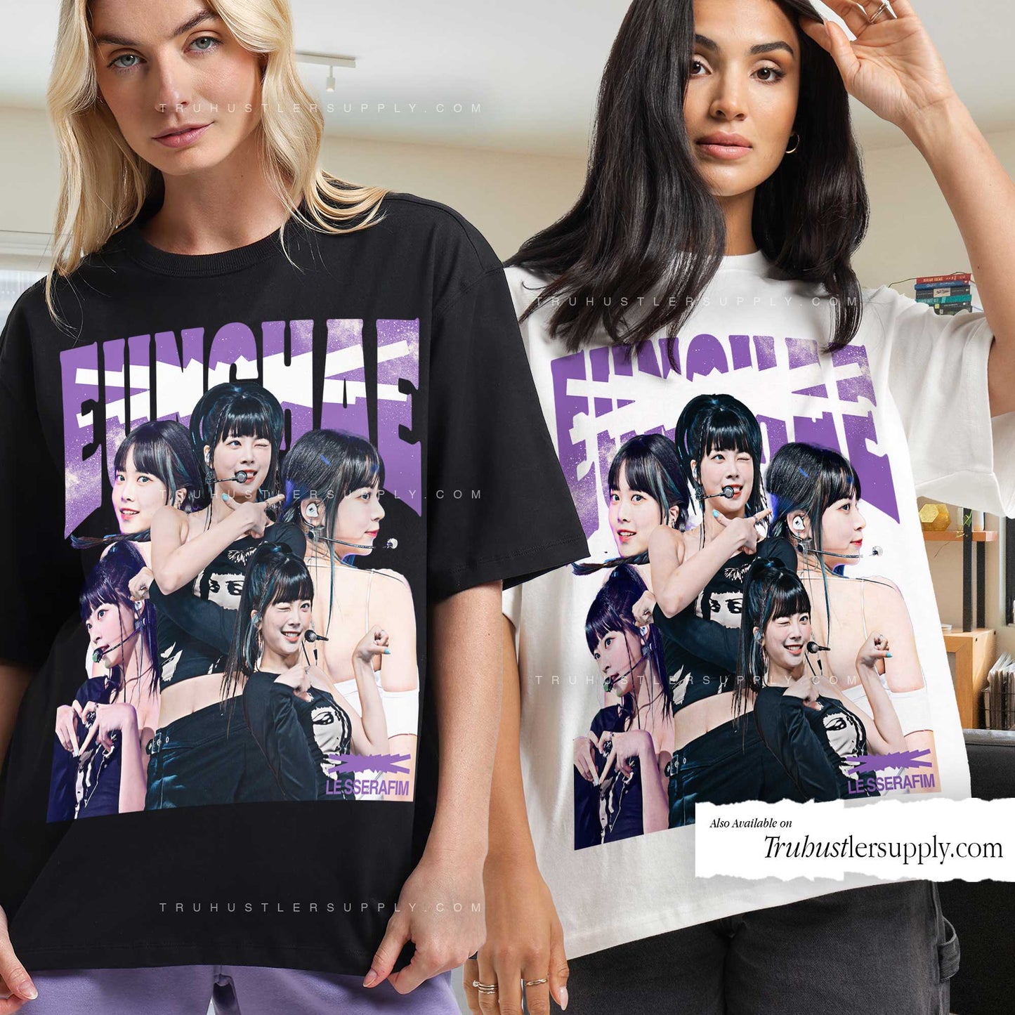 Eunchae Le Sserafim Bootleg Graphic T-Shirt