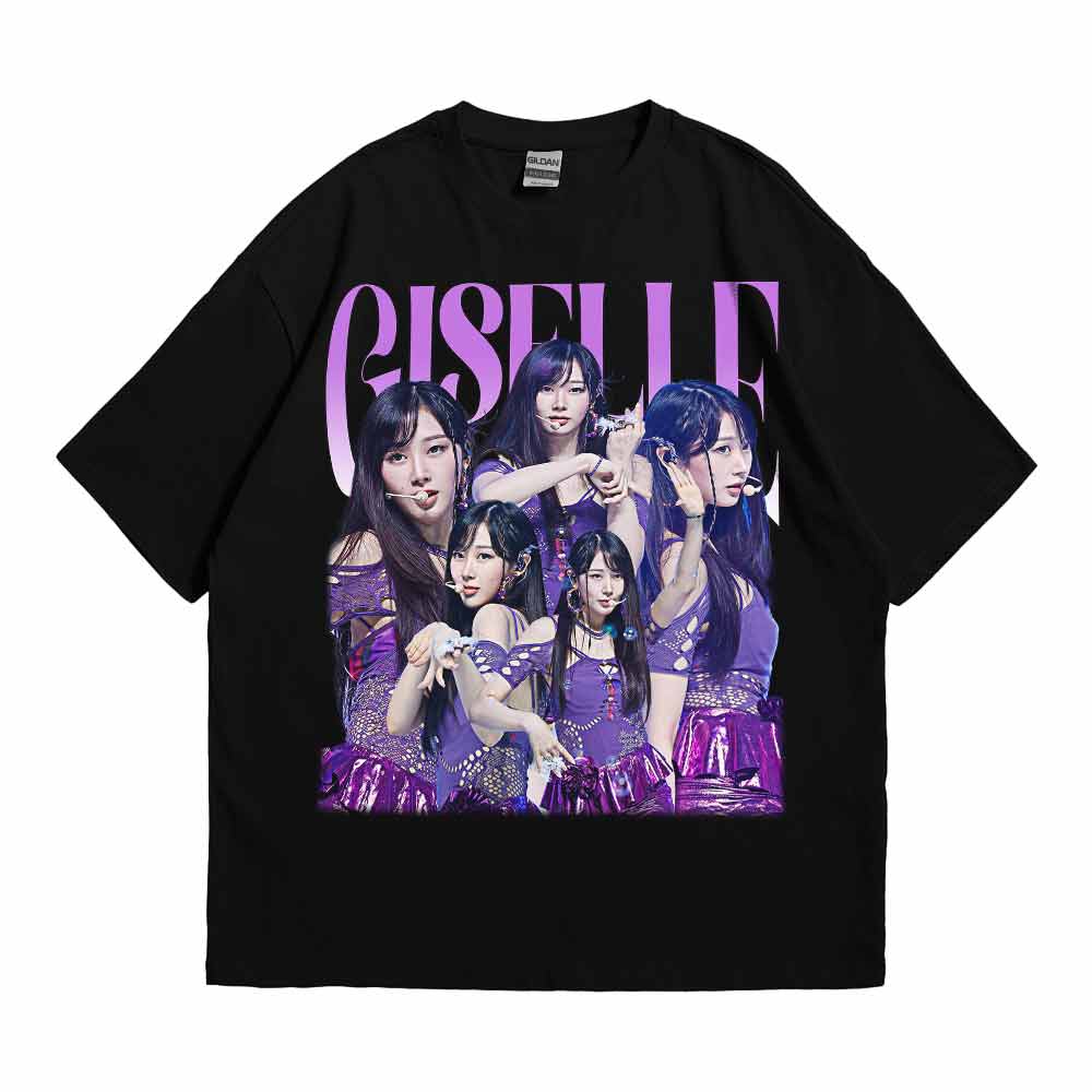Vintage AESPA Giselle Graphic T-shirt