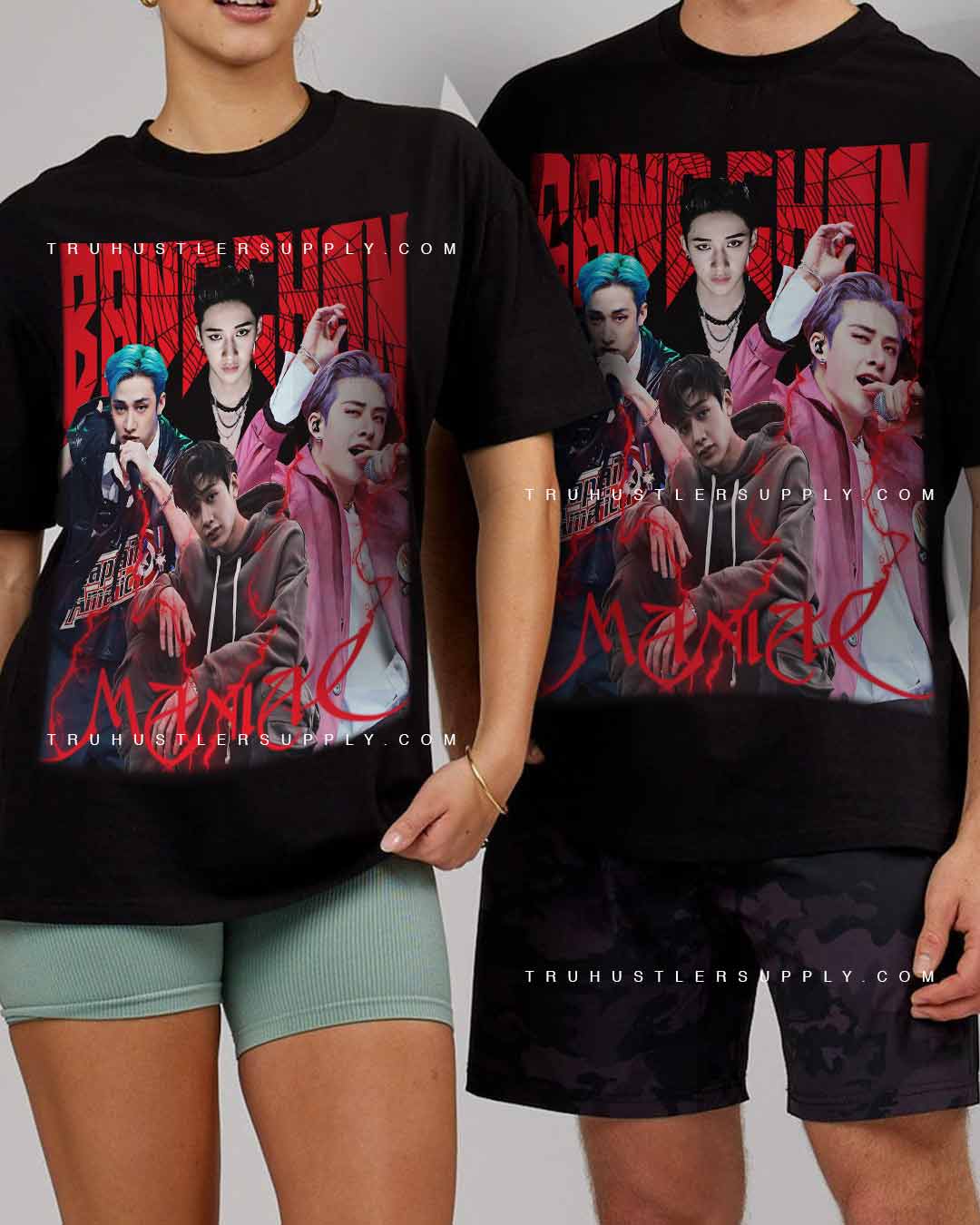 Vintage Bang Chan Graphic Tshirt