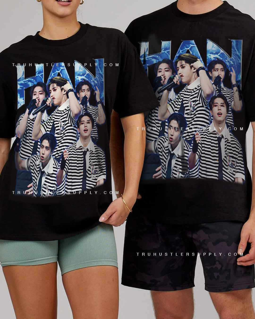 Vintage Han Stray Kids Graphic Tshirt