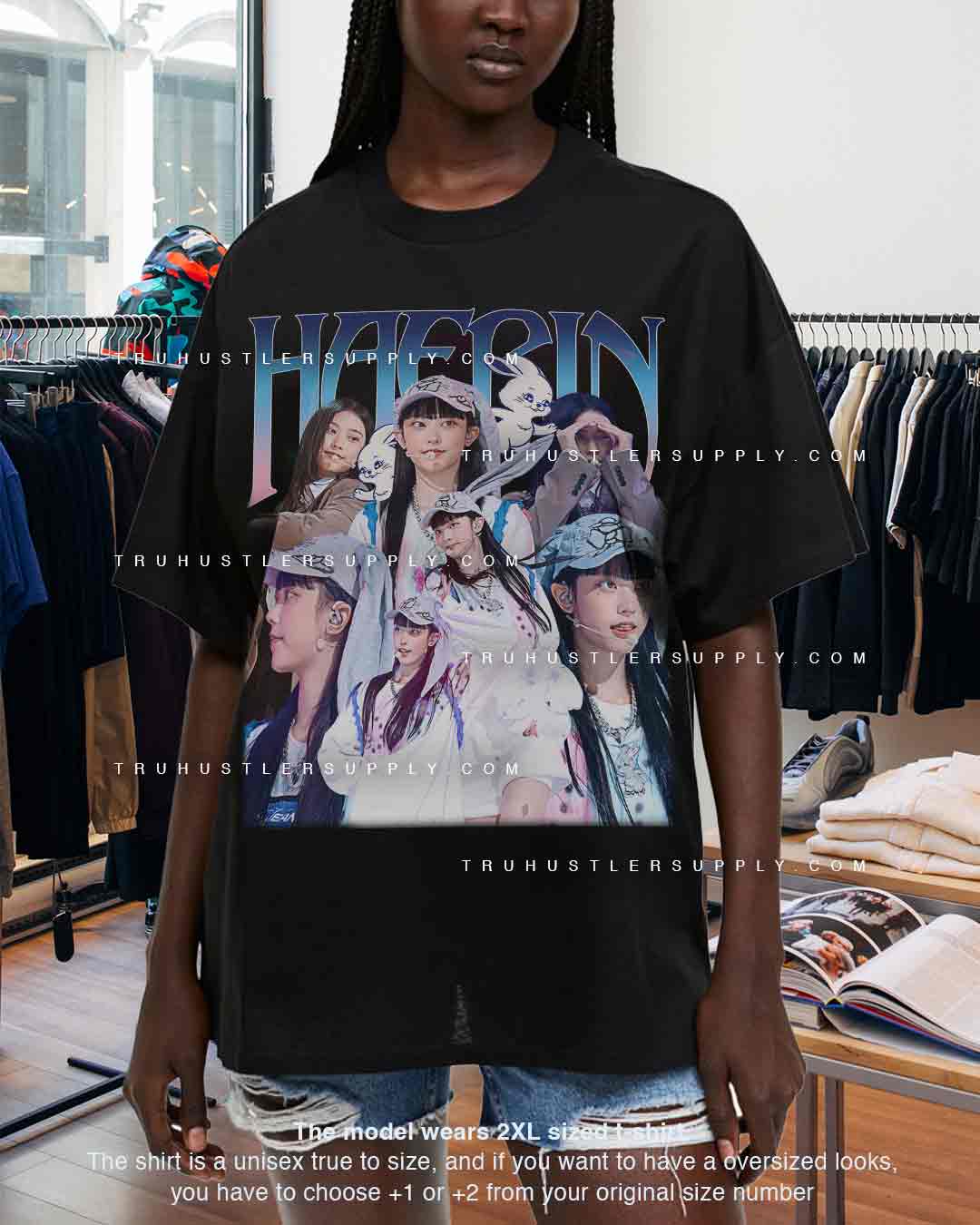 Vintage NewJeans Haerin T-shirt