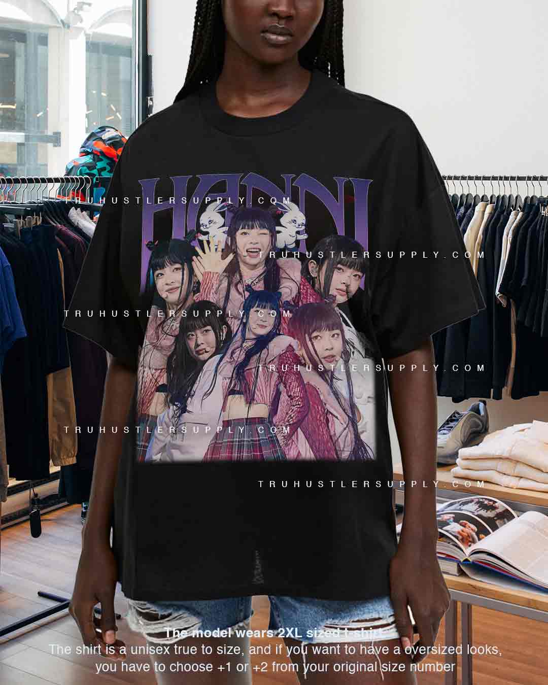 Vintage NewJeans Hanni T-shirt