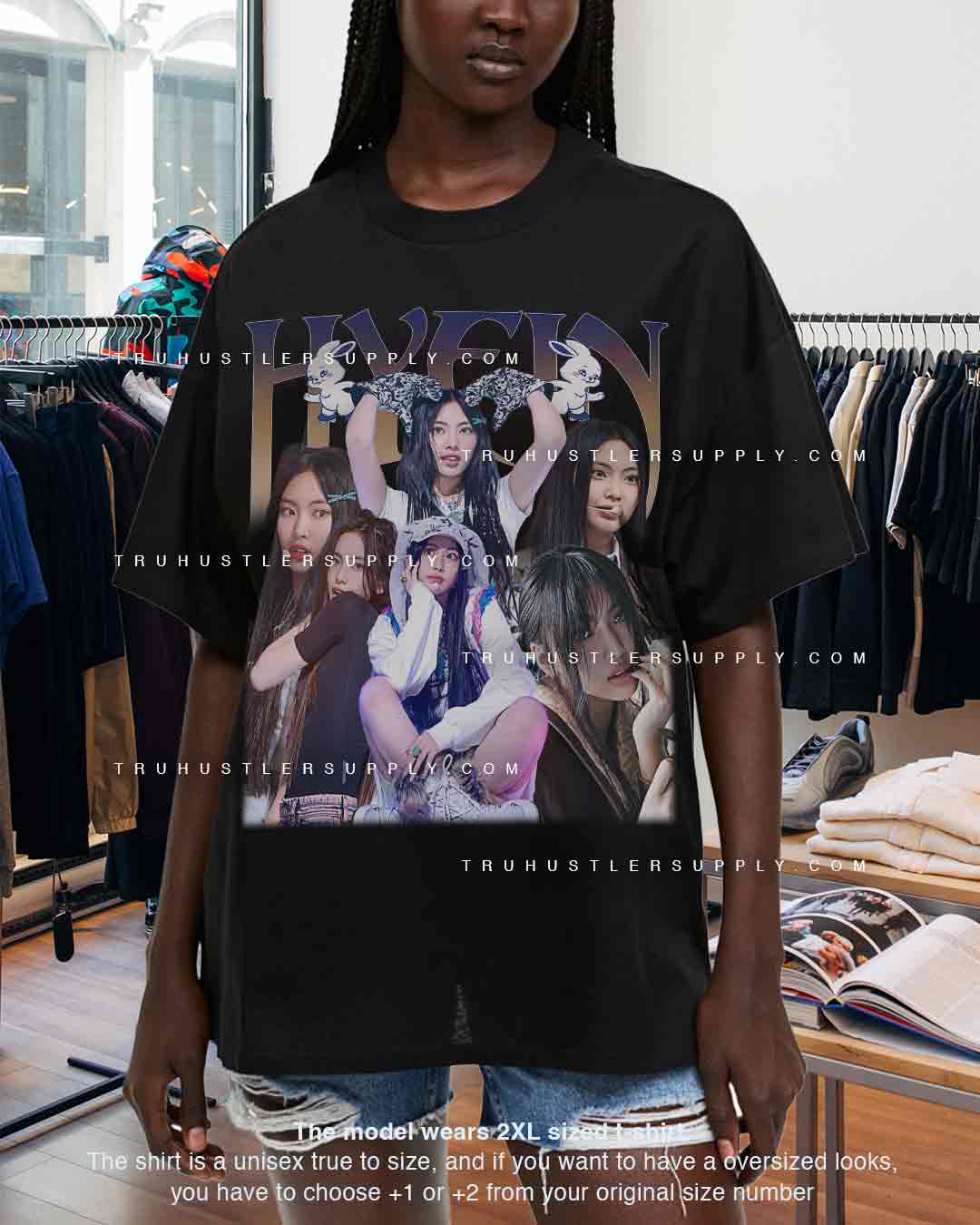 Vintage NewJeans Hyein T-shirt