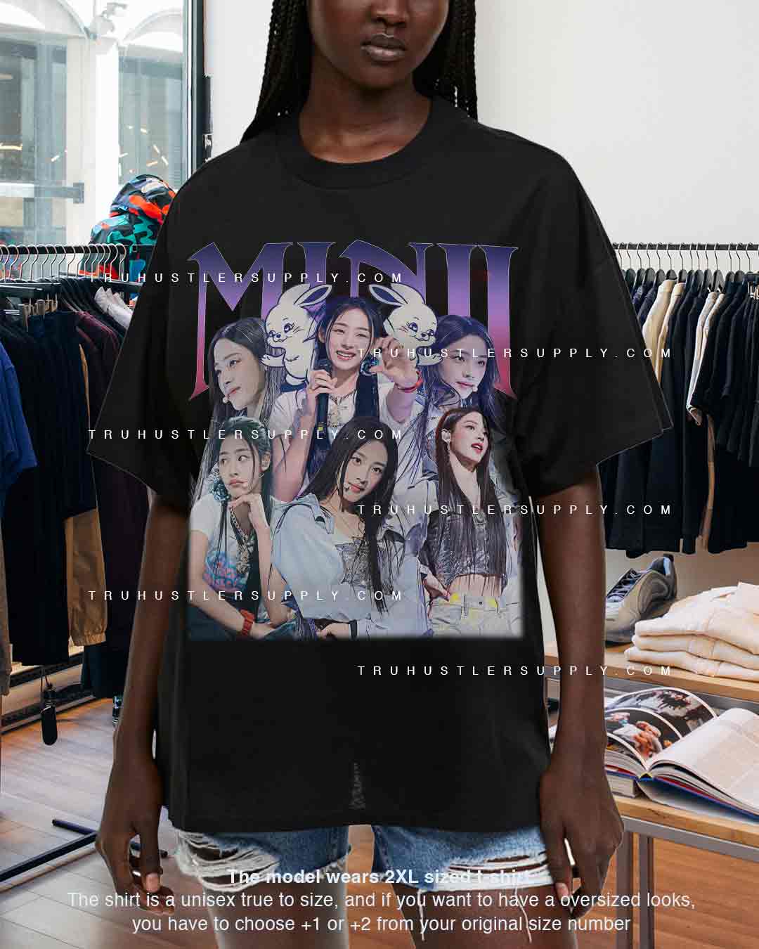 Vintage NewJeans Minji T-shirt