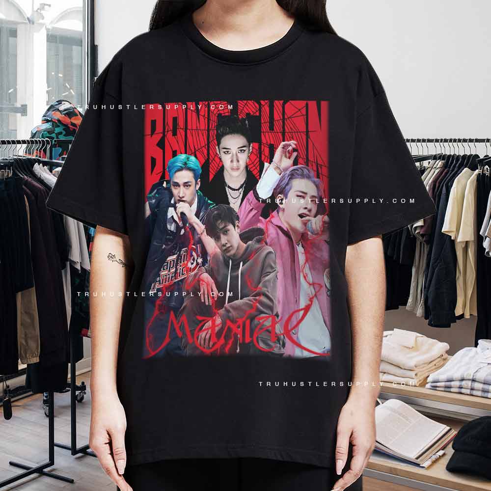 Vintage Bang Chan Graphic Tshirt