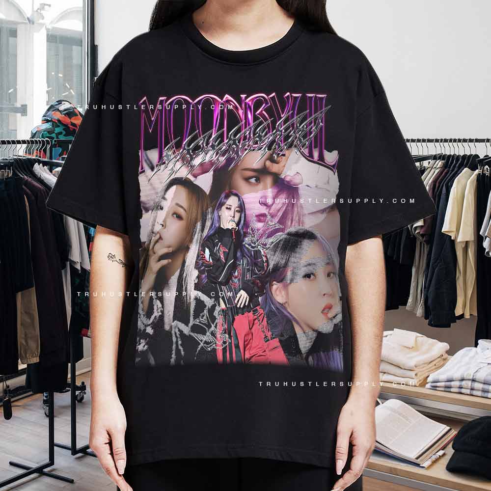 Vintage Moonbyul Mamamoo Graphic Tshirt