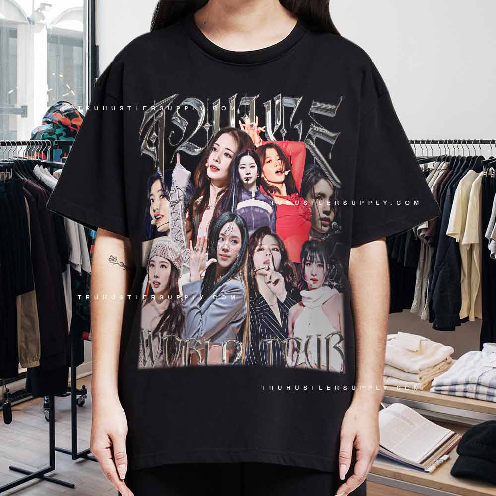 Vintage Twice World Tour Graphic Tshirt