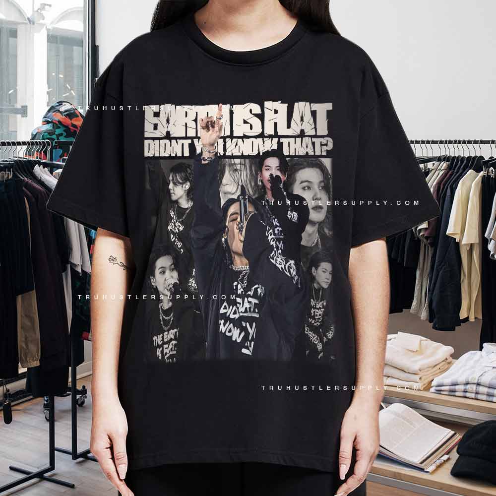 Vintage Suga Flat Earth Tshirt
