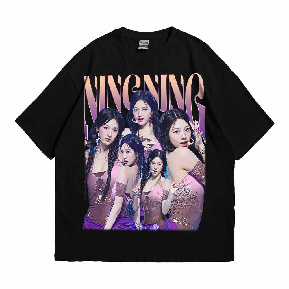 Vintage AESPA Ningning T-shirt – Truhustlersupply