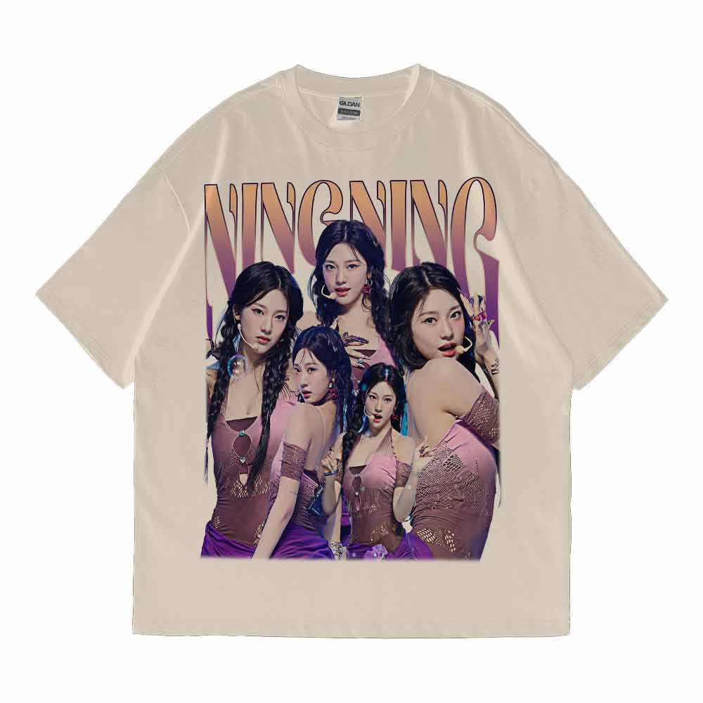 Vintage AESPA Ningning T-shirt