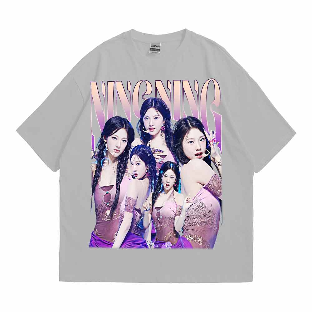Vintage AESPA Ningning T-shirt