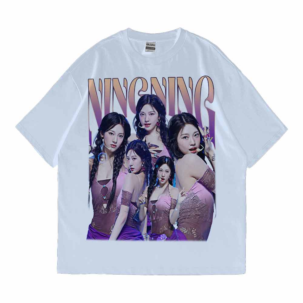 Vintage AESPA Ningning T-shirt