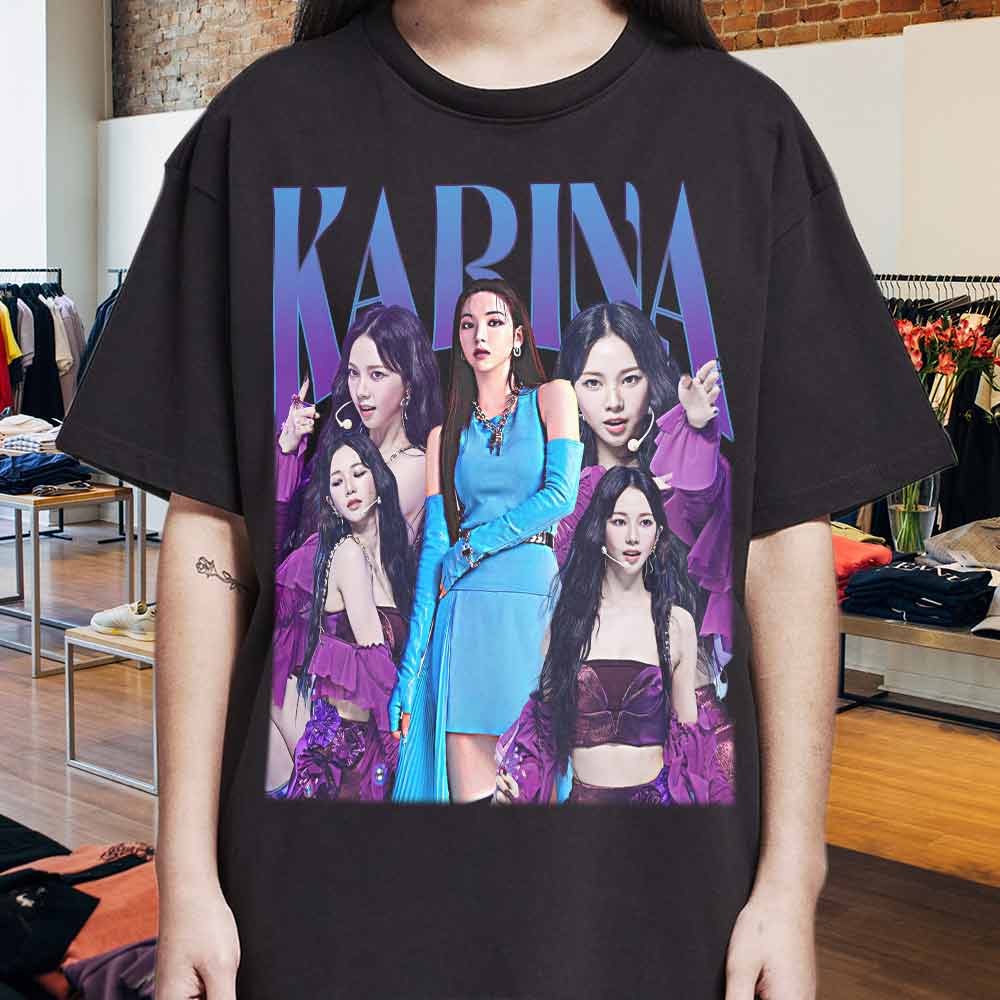 Vintage AESPA Karina T-shirt