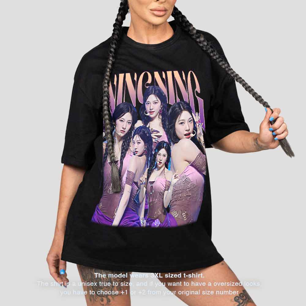 Vintage AESPA Ningning T-shirt
