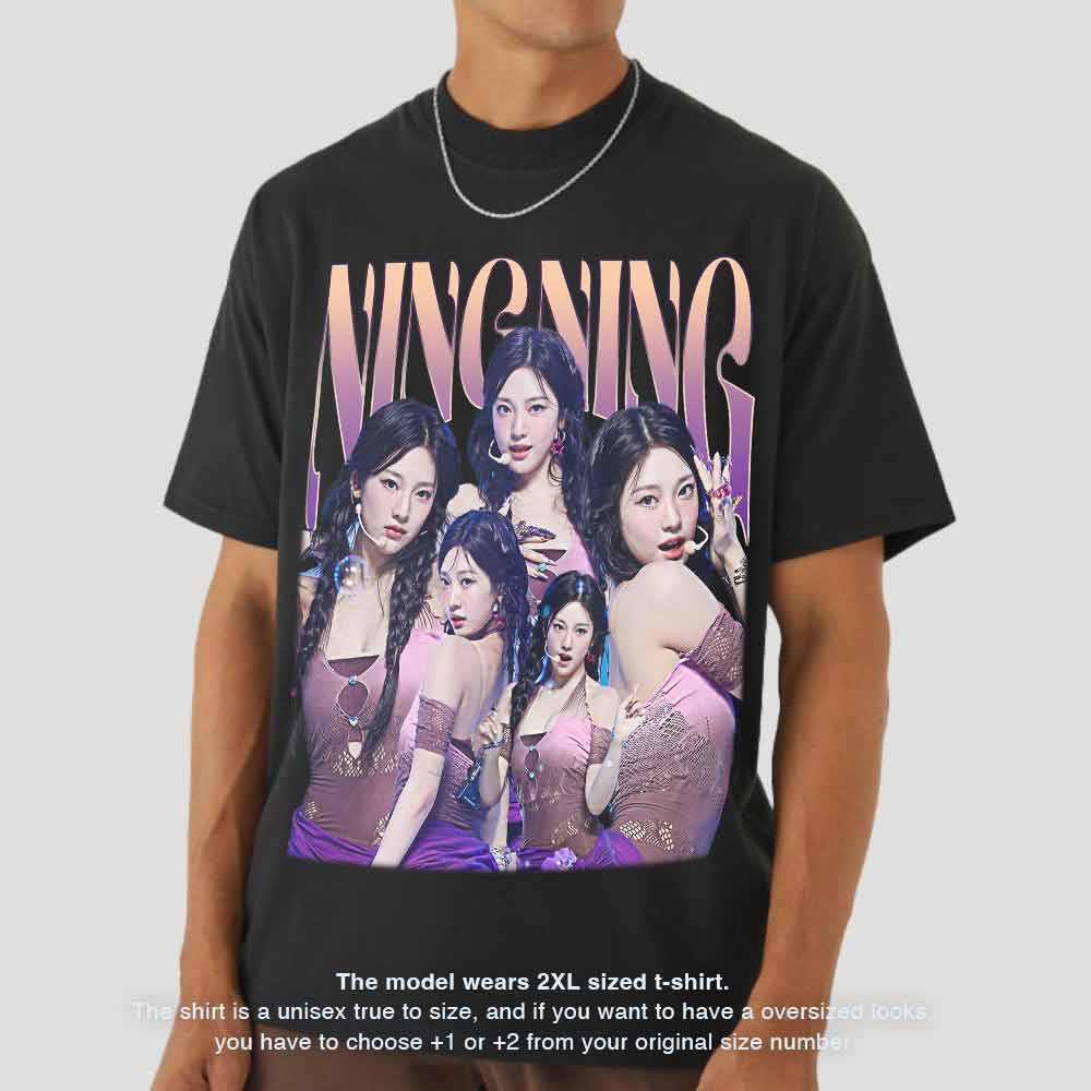 Vintage AESPA Ningning T-shirt