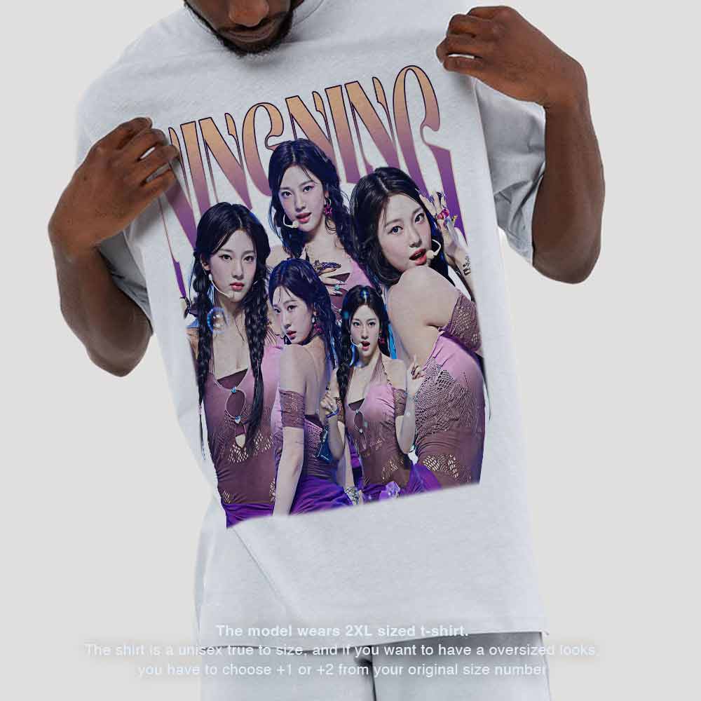 Vintage AESPA Ningning T-shirt