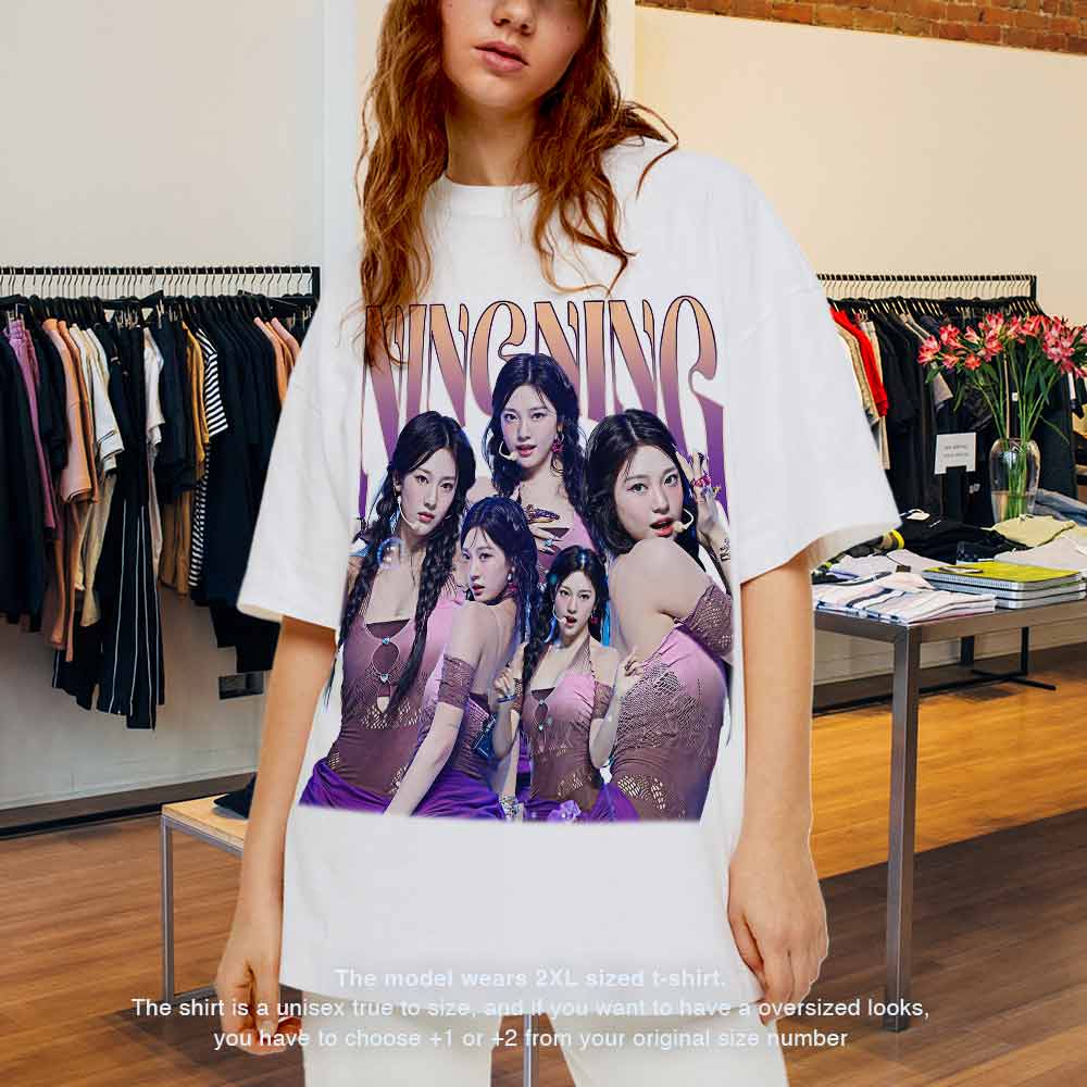 Vintage AESPA Ningning T-shirt