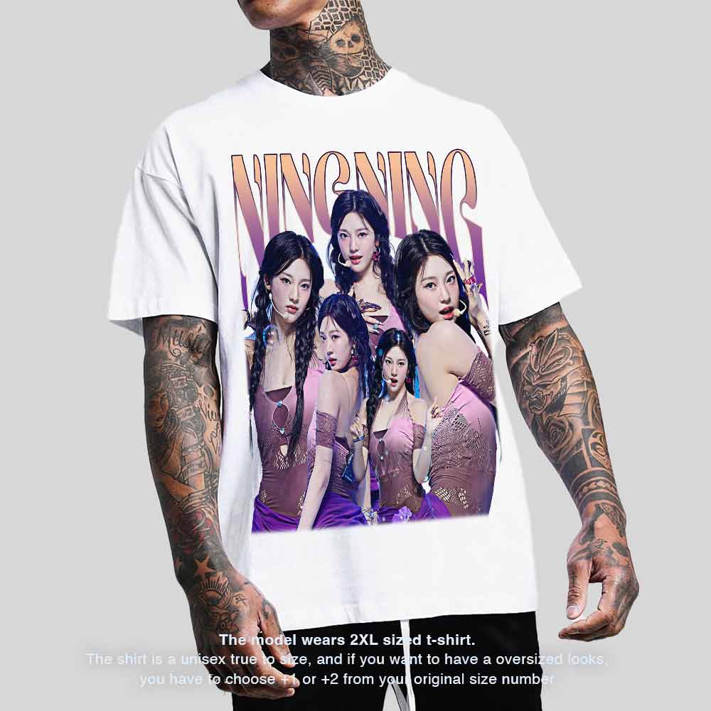 Vintage AESPA Ningning T-shirt