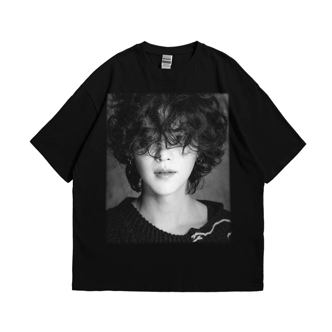 Vintage Yoongi Messy Hair Tshirt