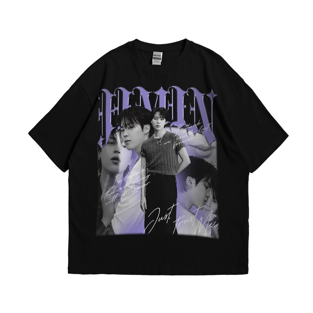 Vintage Jimin x Calvin Klein Black T-Shirt