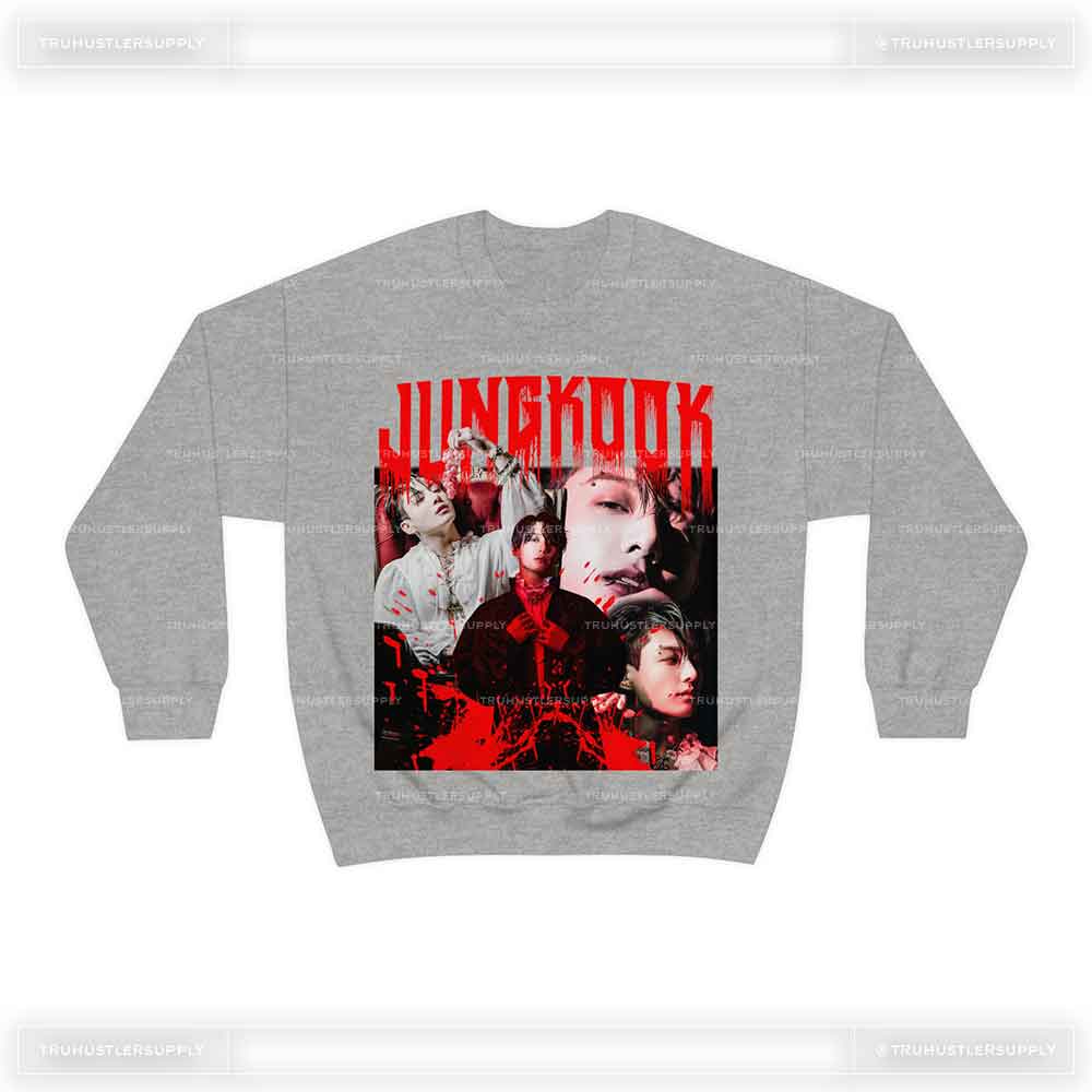 Vintage Vampire Jungkook Photofolio Sweatshirt