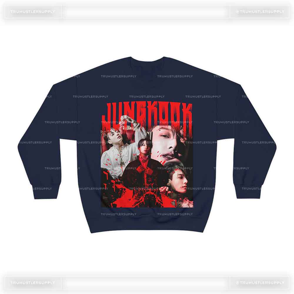 Vintage Vampire Jungkook Photofolio Sweatshirt