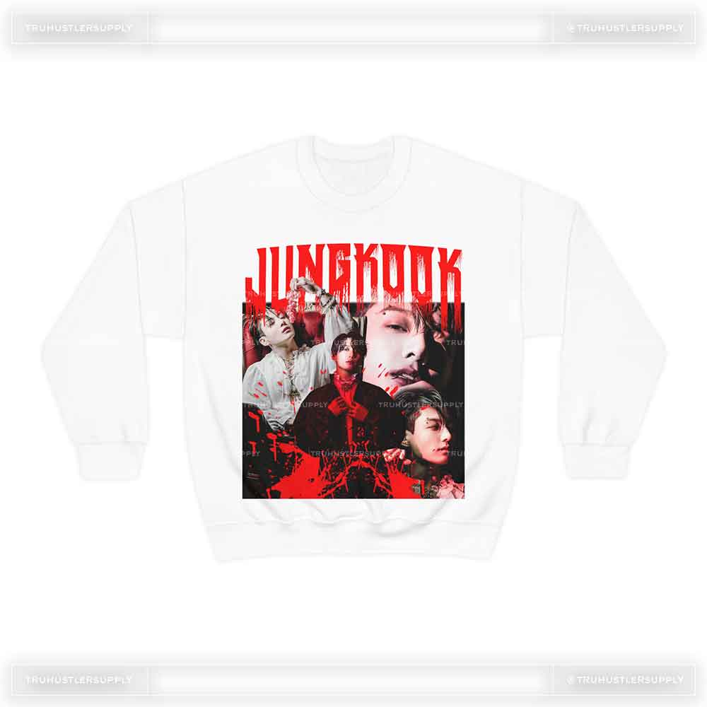Vintage Vampire Jungkook Photofolio Sweatshirt
