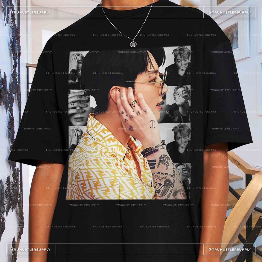 Jungkook Graphic Shirt - Tattoo Cover
