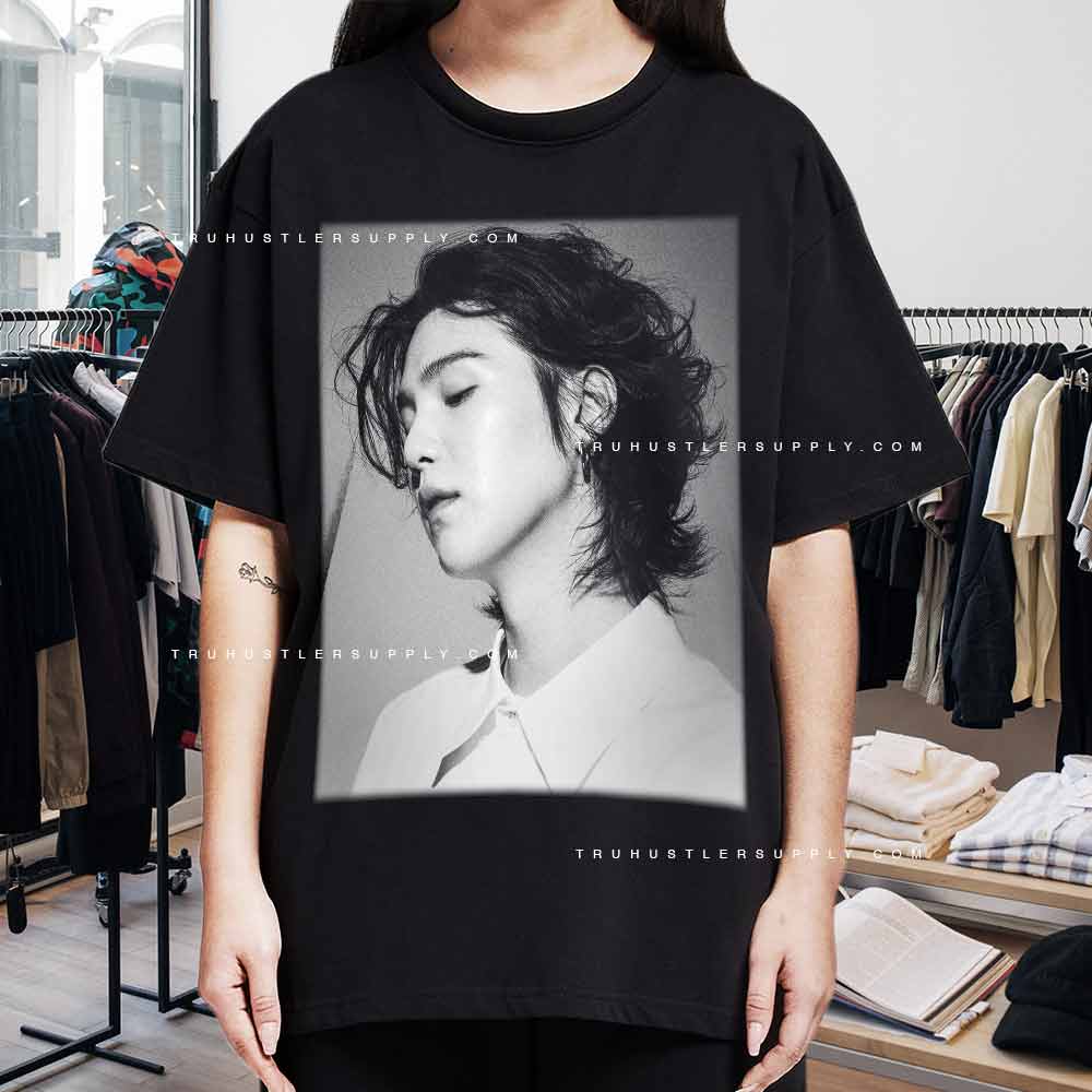Yoongi Messy Hair Tshirt