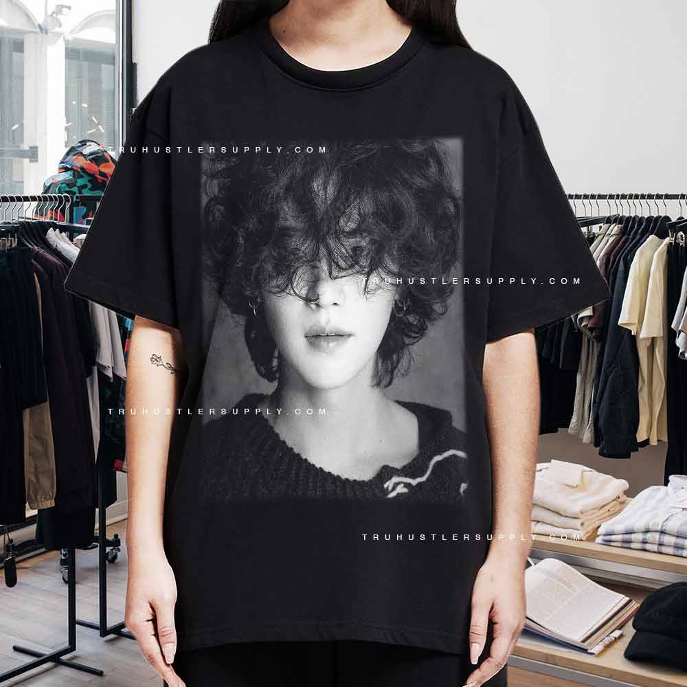 Vintage Yoongi Messy Hair Tshirt