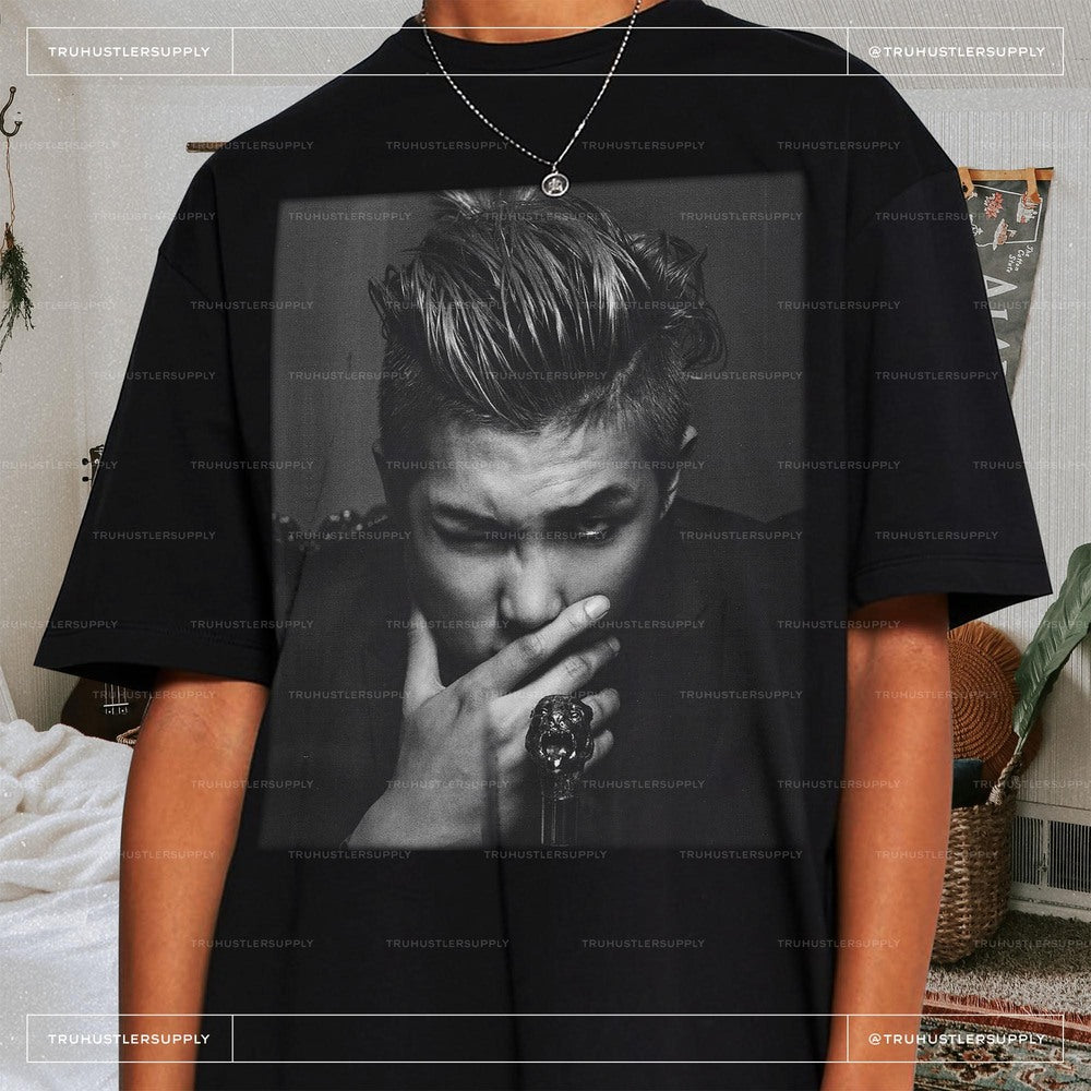 RM Namjoon Manbun Graphic Shirt