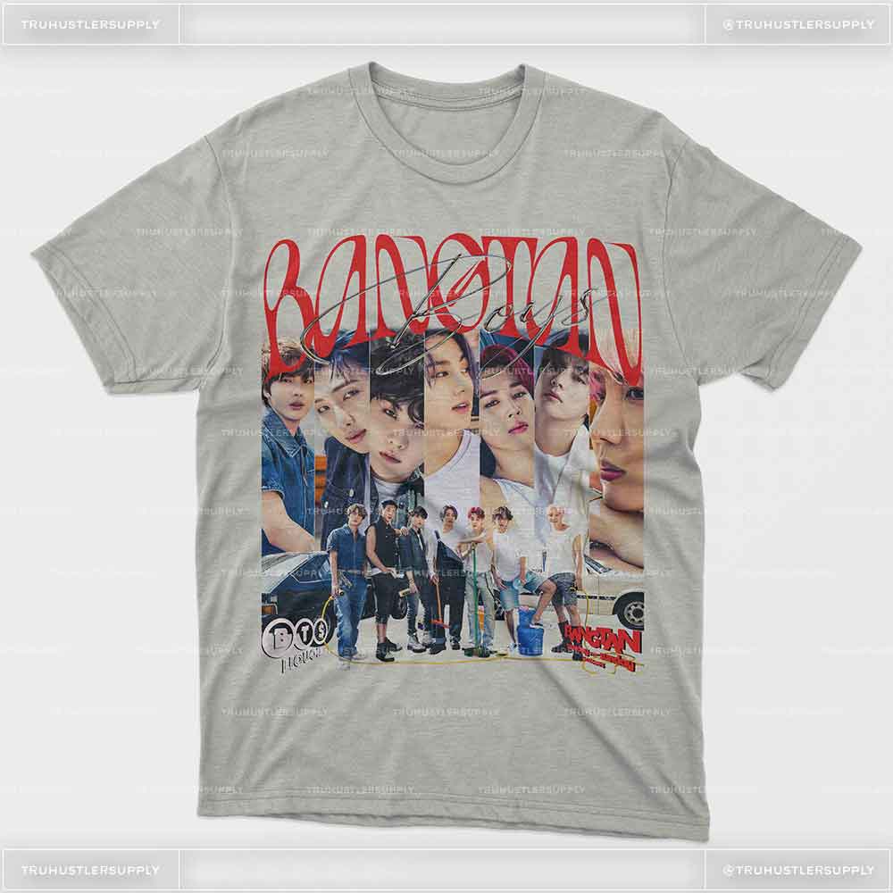 BTS OT7 Vintage Graphic Tshirt