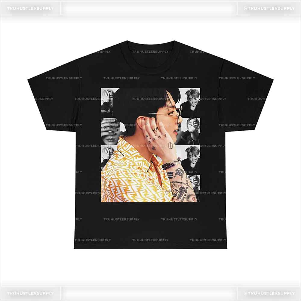Jungkook Graphic Shirt - Tattoo Cover