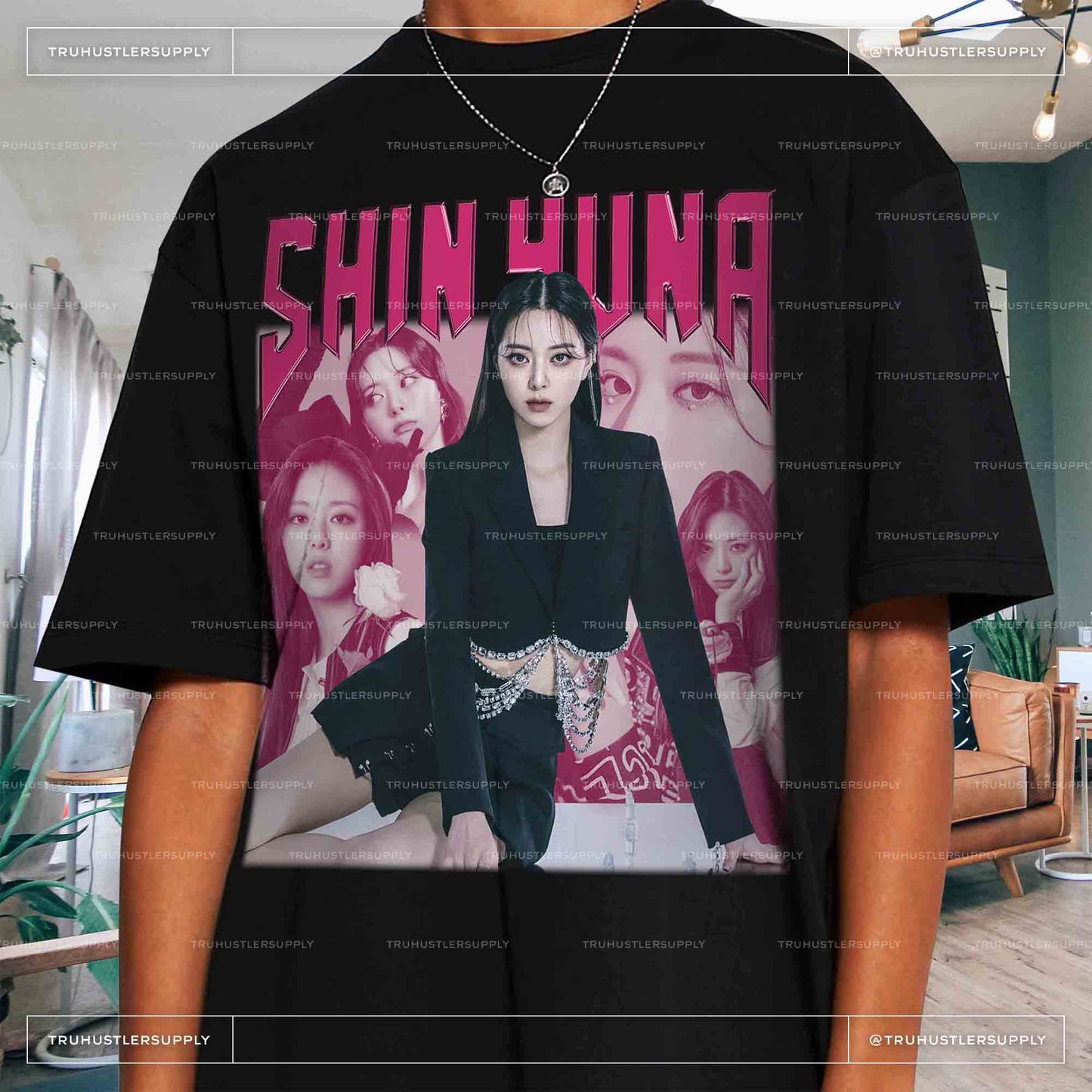 Yuna ITZY Vintage Tshirt