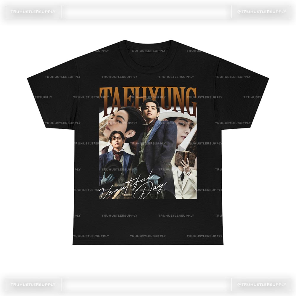 Vintage Taehyung Photofolio Shirt