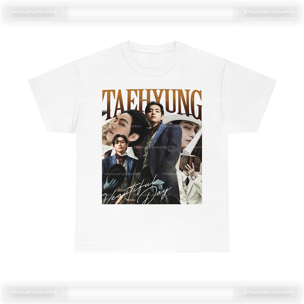 Vintage Taehyung Photofolio Shirt
